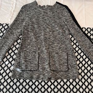 Color-block Pullover Sweater